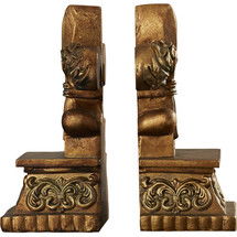 Online Designer Living Room Bronze Bookends by Astoria Grand