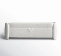 Online Designer Bedroom Kalevi 60" Boucle Storage Bench