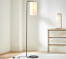 Online Designer Combined Living/Dining Erin Metal Floor Lamp