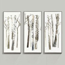 Online Designer Combined Living/Dining Fresh Birch Art