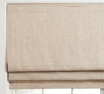 Online Designer Bathroom Custom Emery Linen Light Filtering Shade