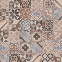 Online Designer Bathroom Cazorla Deco 12" x 12" Porcelain Patterned Singular Floor and Wall Tile