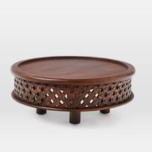 Online Designer Combined Living/Dining Carved Wood Coffee Table