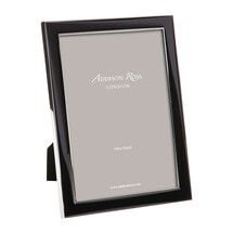 Online Designer Other Black Enamel Photo Frame - 5x7" (SOFA CONSOLE DECOR)  