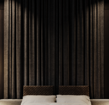 Online Designer Bedroom Custom Curtain - Blackout only