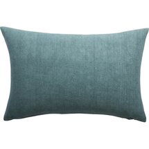 Online Designer Living Room 18"x12" linon artic blue pillow