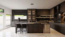 Online Designer Kitchen 3D Model