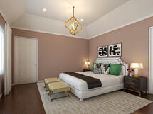 Online Designer Bedroom 3D Model