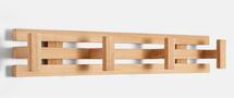 Online Designer Bathroom Adela Teak Hook Rack