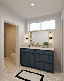 Online Designer Bathroom 3D Model