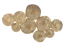 Online Designer Living Room Wall Circle Decor in Gold