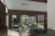 Online Designer Dining Room 3D Model