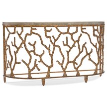 Online Designer Hallway/Entry CORAL CONSOLE TABLE