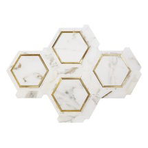 Online Designer Bathroom Honeycomb Mosaic Wall & Floor Tile