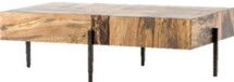 Online Designer Combined Living/Dining Spalted Primavera Wood Coffee Table