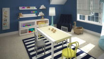 Online Designer Kids Room 3D Model