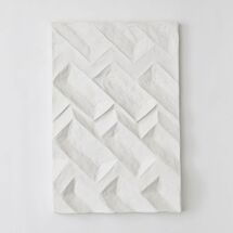 Online Designer Living Room Papier-Mache Wall Art - Geo Panel 2