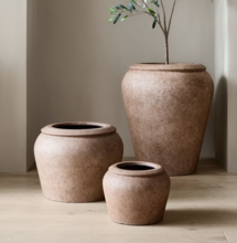 Online Designer Home/Small Office Ficonstone Indoor/Outdoor Urns