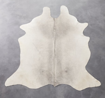 Online Designer Combined Living/Dining grey cowhide rug