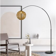 Online Designer Combined Living/Dining Barbee 78" Arched/Arc Floor Lamp