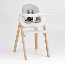 Online Designer Nursery White and Natural Stokke® Steps™ High Chair