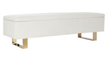 Online Designer Other LINK IVORY STORAGE BENCH