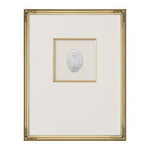 Online Designer Home/Small Office Intaglio in Gold Art - PRINT VIII