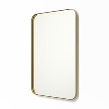 Online Designer Bathroom Weeksville Modern and Contemporary Bathroom / Vanity Mirror