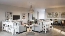 Online Designer Combined Living/Dining 3D Model