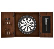 Online Designer Living Room Dartboard Wood Cabinet Game Set