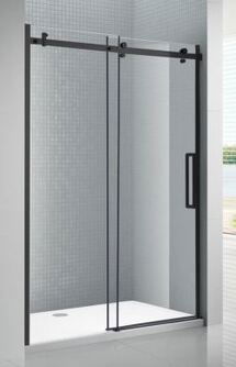 Online Designer Bathroom Primo Framless Sliding Shower Door in Black