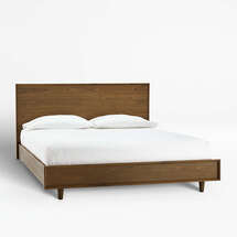 Online Designer Bedroom Tate Walnut King Wood Bed