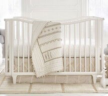 Online Designer Nursery Micah Metallic Baby Bedding