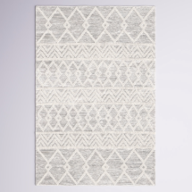 Online Designer Bedroom Gil Moroccan Handmade Flatweave Wool Charcoal/Cream Area Rug