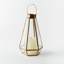 Online Designer Combined Living/Dining Faceted Lantern, Large