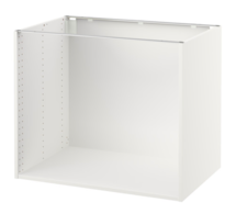 Online Designer Kitchen SEKTION Base cabinet frame, white