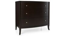 Online Designer Bedroom Colette Espresso 3-Drawer Chest