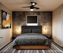 Online Designer Bedroom 3D Model