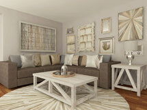 Online Designer Living Room 3D Model