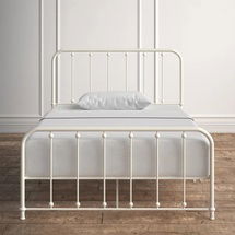 Online Designer Bedroom Maddie Metal Spindle Bed