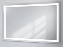 Online Designer Bathroom Dokes Frameless Anti-Fog LED Lighted Dimmable Wall Mounted Bathroom Vanity Mirror