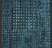 Online Designer Business/Office On The Dot - Turquoise/silver