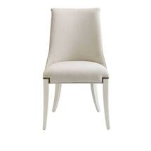 Online Designer Combined Living/Dining Traditional Host Chair in Saltbox White