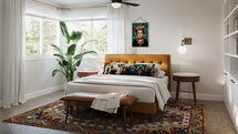 Online Designer Bedroom 3D Model