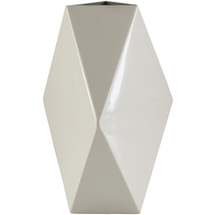 Online Designer Combined Living/Dining Ivory Metal Vase