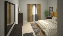 Online Designer Bedroom 3D Model