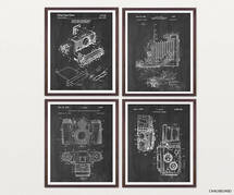 Online Designer Living Room Camera Patent Poster - Camera Art - Camera Poster - Camera Decor