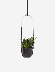 Online Designer Living Room JUNO HANGING PLANTER, BLACK