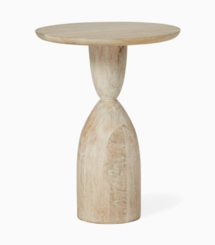 Online Designer Nursery Winona Round Pedestal Side Table (16")