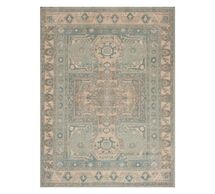 Online Designer Living Room Sloane Handwoven Wool Rug - Green Multi